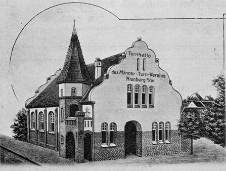 1902: Erste MTV-Hallle in der Neuen Wallstraße